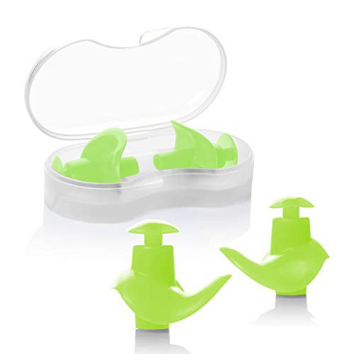 Green earplugs for Swimming Sports Waterproof Plug Water 